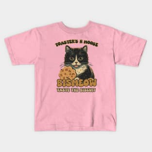 Bismeow - Taste The Biscuit Kids T-Shirt